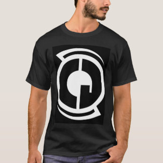 Noir de T-shirt de CGS aucun URL