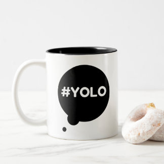 Noir de YOLO tasse de 325 ml