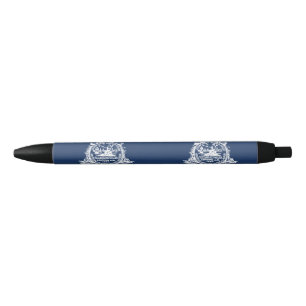 Noir Drapeau de Charleston, Stylo d'encre noire de Caro