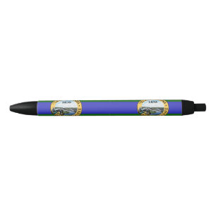 Noir Drapeau de Chattanooga, stylo d'encre noire du Ten