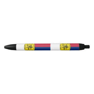Noir Drapeau de Memphis, stylo d'encre noire du Tenness