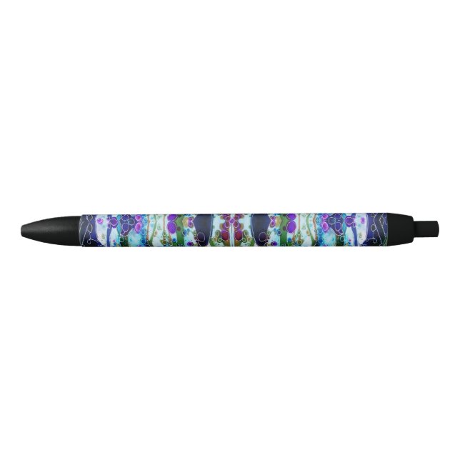 Noir Droplets du stylo miroir couleur (Devant)