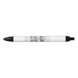 Noir Du père à la légende - Stylo élégant