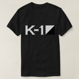 Noir du T-shirt K-1