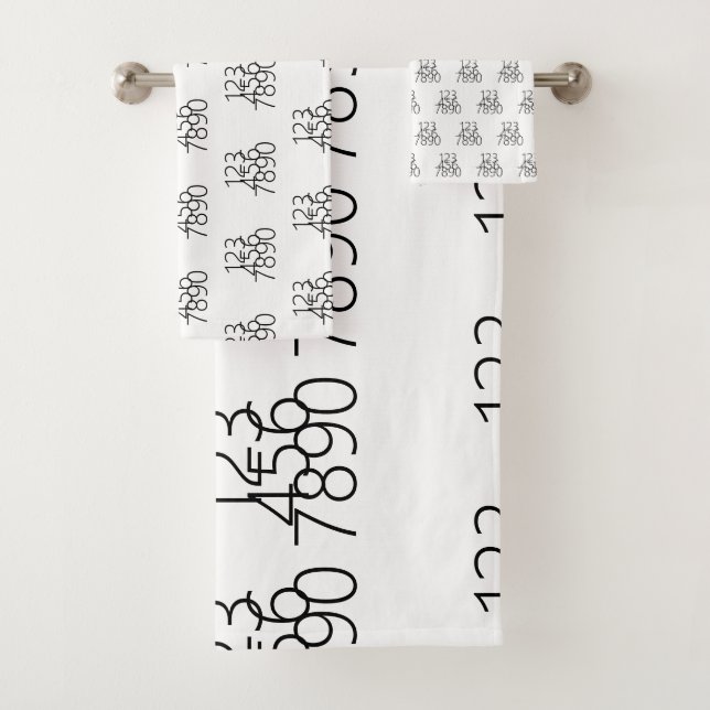 Noir et blanc : 0 à 9 (En situation)
