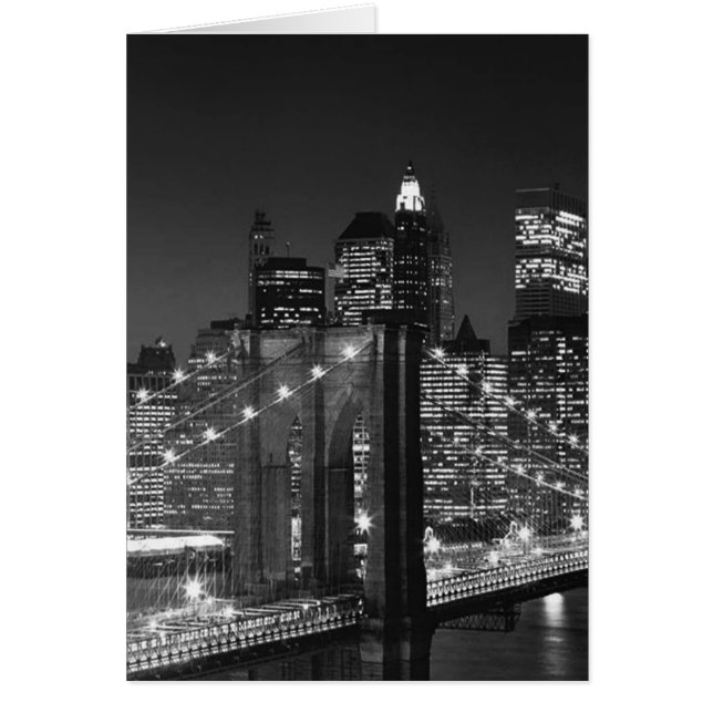 Noir et blanc New York City (Devant)