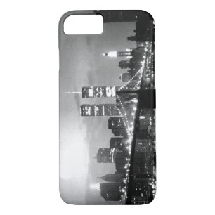 Noir et blanc New York City iPhone 7 Coque