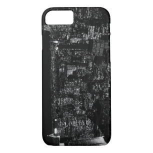 Noir et blanc New York City iPhone 7 Coque