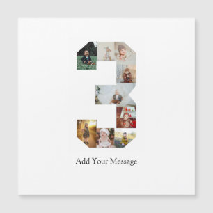 Noir et blanc Numéro 3 Collage photo