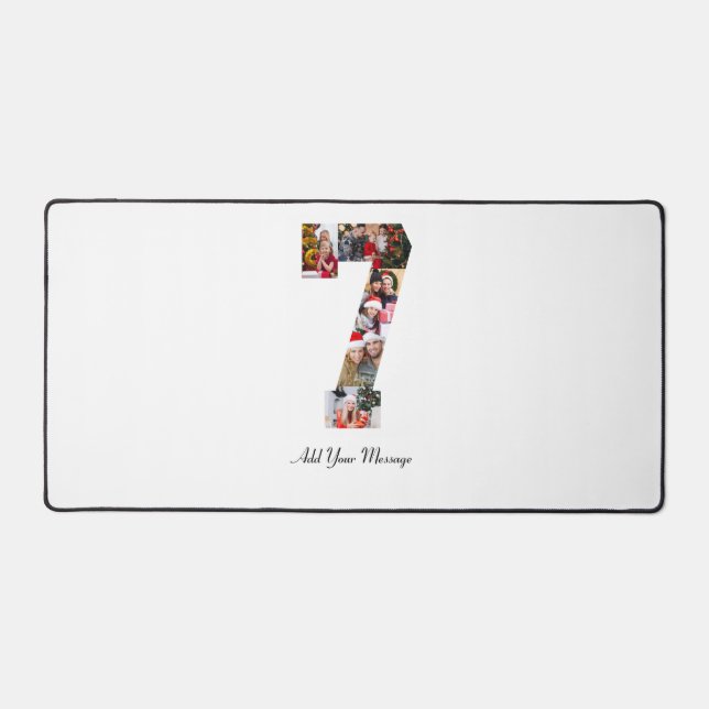 Noir et blanc Numéro 7 Photo Collage (Recto)