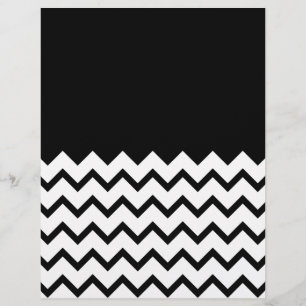 Noir et blanc. Partie Zig Zag, Partie Noir ordinai