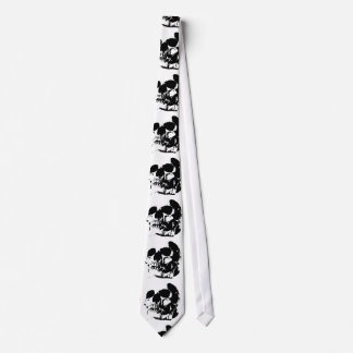 Noir et blanc Pop Art Cravates