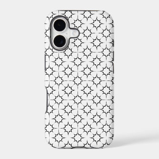 Noir et blanc Star sans couture iPhone / coque ipa