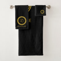 Noir et Or moderne et minimal