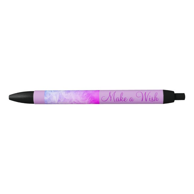 Noir Faites un stylo de pissenlits d'arc-en-ciel de (Devant)