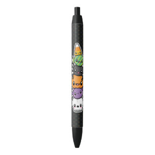 Noir Halloween traite le stylo