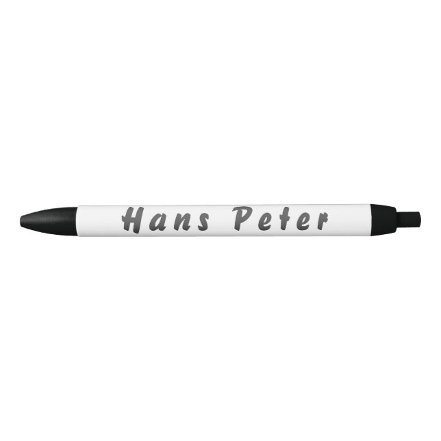 Noir Hans Peter stylo (Devant)