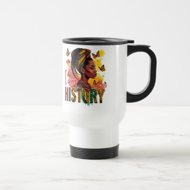 Noir Histoire Conception de Mugs & Tasses (Droite)