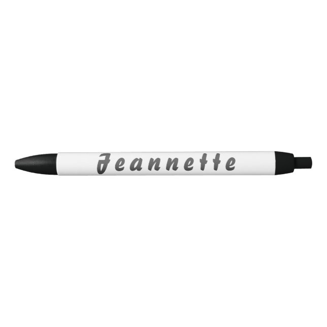 Noir Jeannette stylo à bille (Devant)