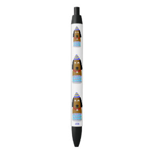 Noir Joyeux Stylo à plume d'anniversaire