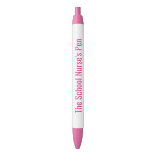 Noir Le stylo de l'infirmière - Drôle cadeau de l'infir