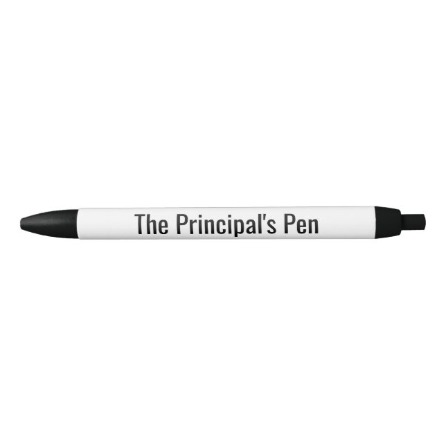 Noir Le stylo du directeur - Drôle cadeau principal (Devant)