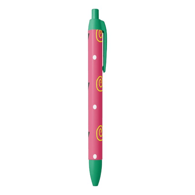 Noir Le stylo rose The Look (Bas (Vertical))