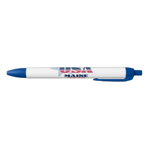 Noir Maine, un stylo à icône américain