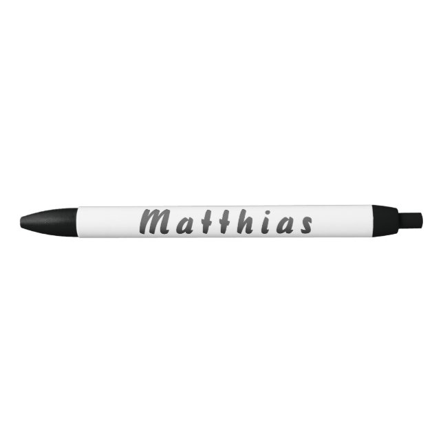 Noir Matthias stylo (Devant)
