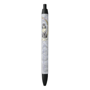 Noir Mon Bedlington Mangé Mon plan de leçon Stylo à enc