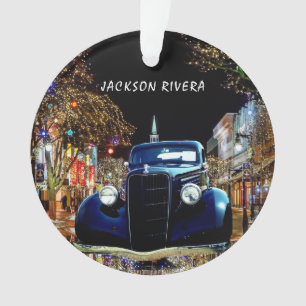 Noir Noël Sedan des années 1930