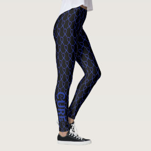 Noir Noir Sensibilisation Ruban Art Leggings perso