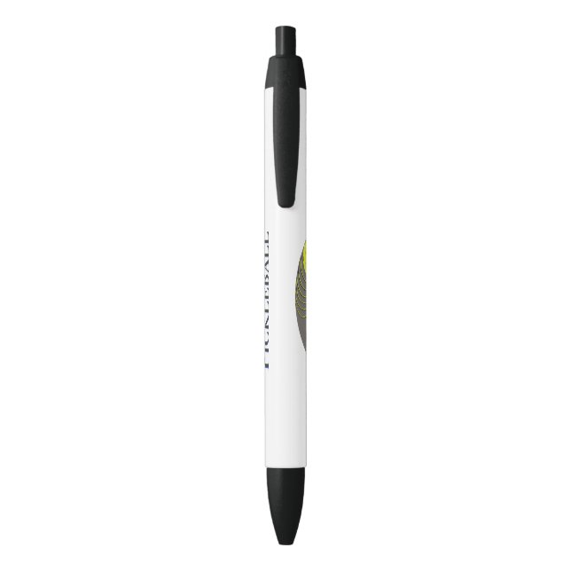Noir Nouveau stylo Bern Pickleball (Dos (Vertical))