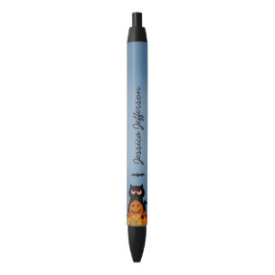 Noir Personnalisé : Stylo éffrayant d'encre de