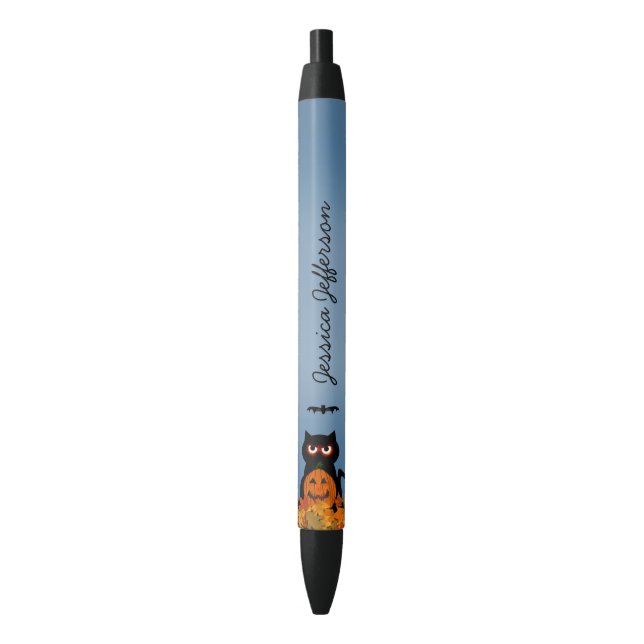 Noir Personnalisé : Stylo éffrayant d'encre de (devant Vertical)