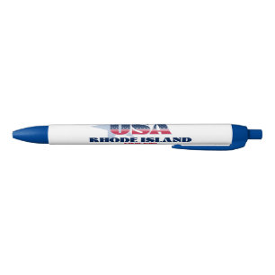 Noir Rhode Island un stylo à icône américain