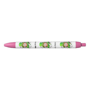 Noir St. Patrick's Day Joyeux Stylo d'anniversaire