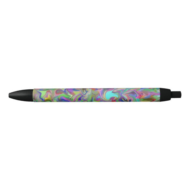 Noir Stylo à balayage aléatoire (Devant)
