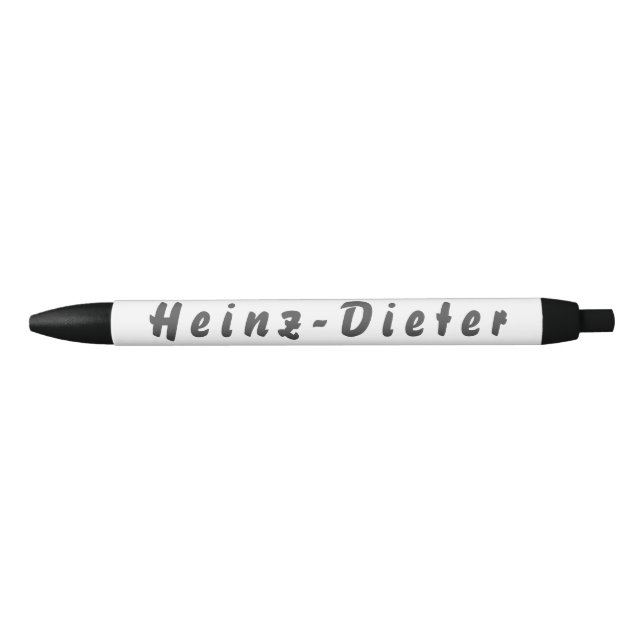 Noir Stylo à bille de Heinz-Dieter (Devant)