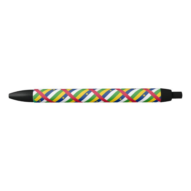 Noir Stylo à bille de la République centrafricaine (Devant)