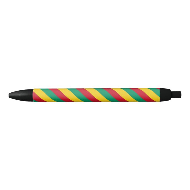 Noir Stylo à bille de la République du Congo (Devant)