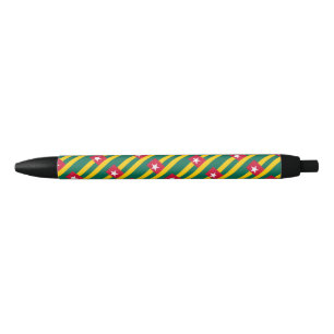Noir Stylo à bille du drapeau du Togo