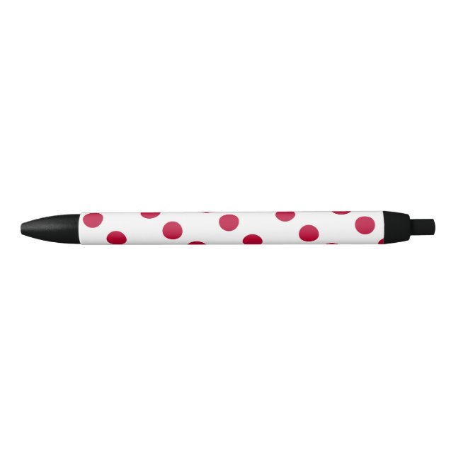 Noir Stylo à bille du drapeau japonais (Devant)