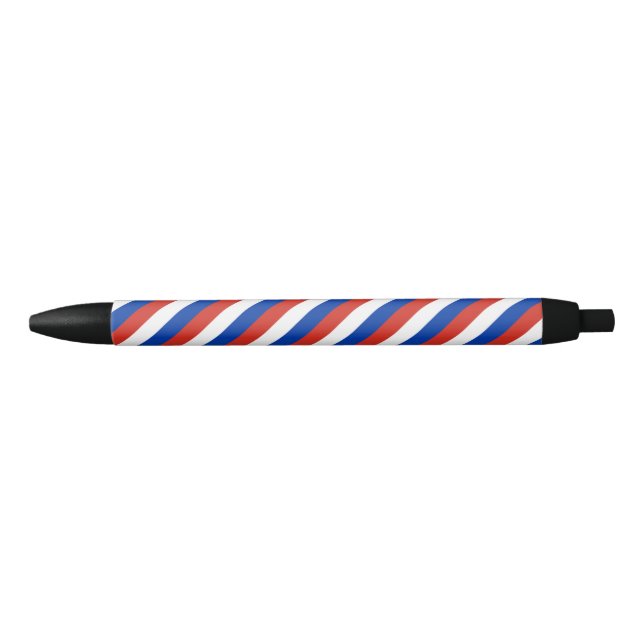 Noir Stylo à bille du drapeau russe (Devant)