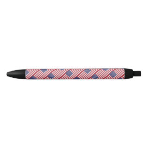 Noir Stylo à bille du pavillon des États-Unis