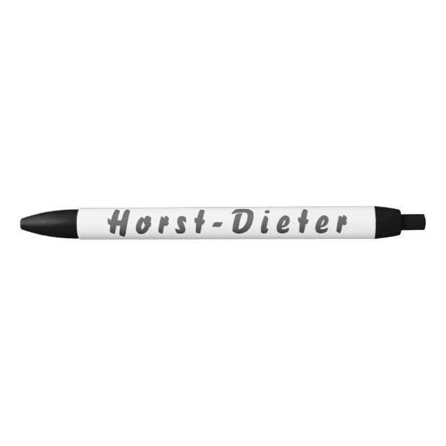 Noir Stylo à bille Horst-Dieter (Devant)
