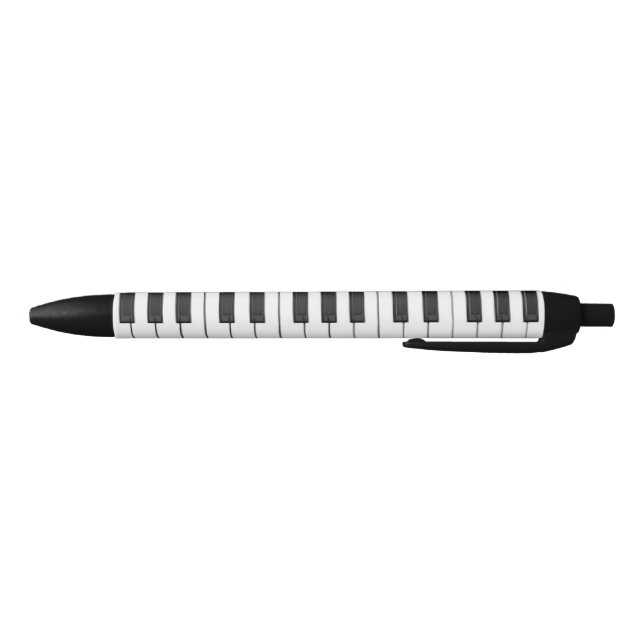 Noir Stylo à bille. Piano (Bas)