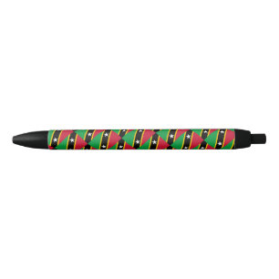 Noir Stylo à billes de Saint-Kitts-et-Nevis