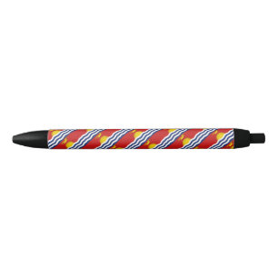 Noir Stylo à billes du drapeau Kiribati