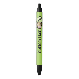 Noir Stylo à encre de méthane de vache